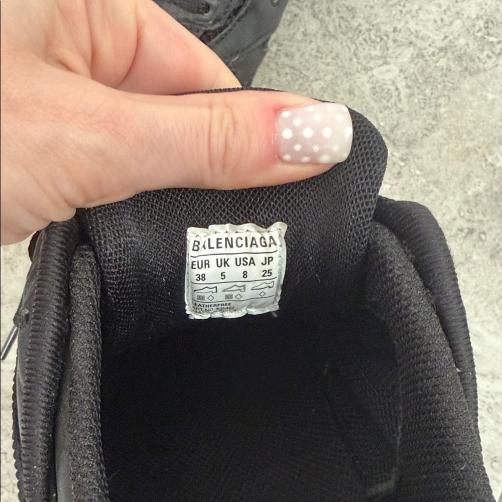 Balenciaga Black Athletic Shoes - Picture 2 of 4